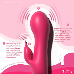 Skins Minis - The Bijou Bunny vibrator