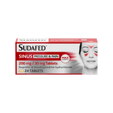 Sudafed Sinus Pressure & Pain Tablets Pack of 24