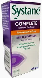 Systane Complete Eye Drops 10ml- Preservative Free