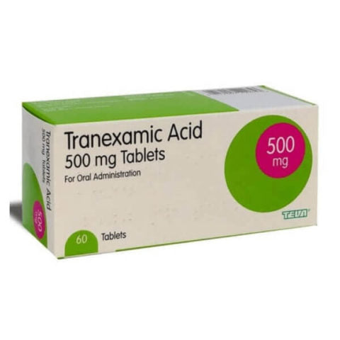 Tranexamic Acid 500mg – 60 Tablets