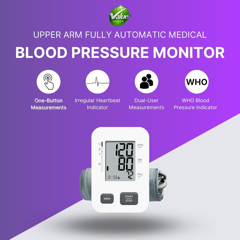 Value Health Blood Pressure Monitor