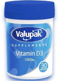 Valupak Vitamin D3 1000iu Capsules | 30
