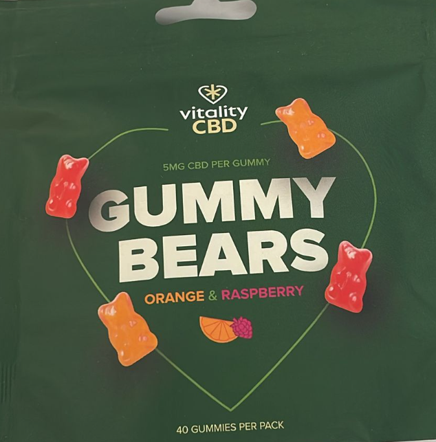 Vitality CBD Gummy Bears (40 gummys)