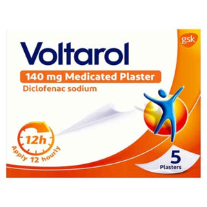 Voltarol Medicated Plasters 140mg - 5 Plasters