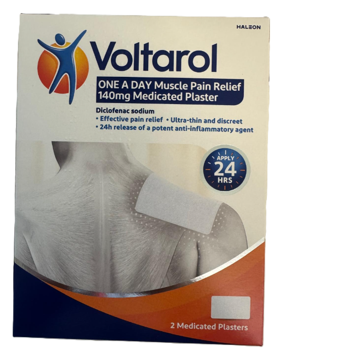 Voltarol  Medicated Heat Patch Plasters 2 Patches