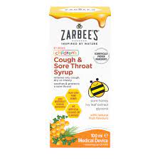 Zarbee's Children's Cough & Sore Throat Syrup 100ml