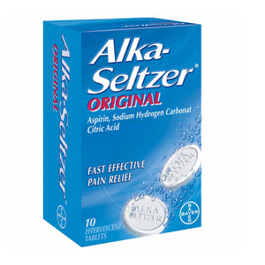 Alka Seltzer Original Effervescent 20 Tablets
