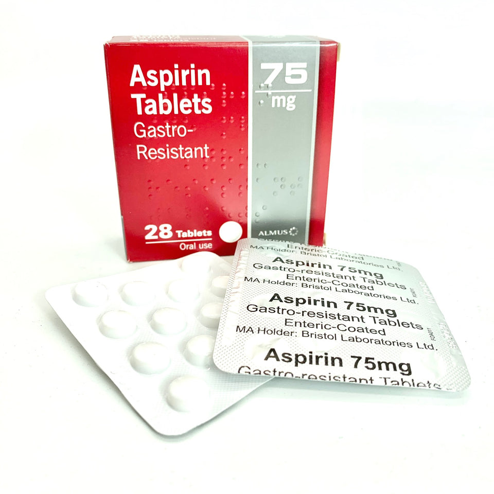 Aspirin 75mg E/C 28 tablets