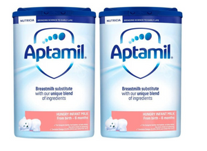 Aptamil Hungry First Infant Milk Formula - 800g (Double Pack)