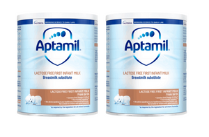 Aptamil Lactose Free Baby Milk Formula from Birth - 400g (double pack)