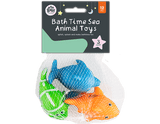 Bath Time Sea Animal Toys 3 Pack