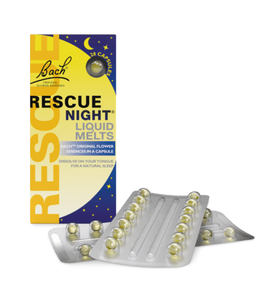 sleeping pills Bach Rescue Night Liquid Melts - 28 Capsules