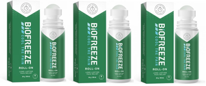 Biofreeze Roll-on (Pack of 3)