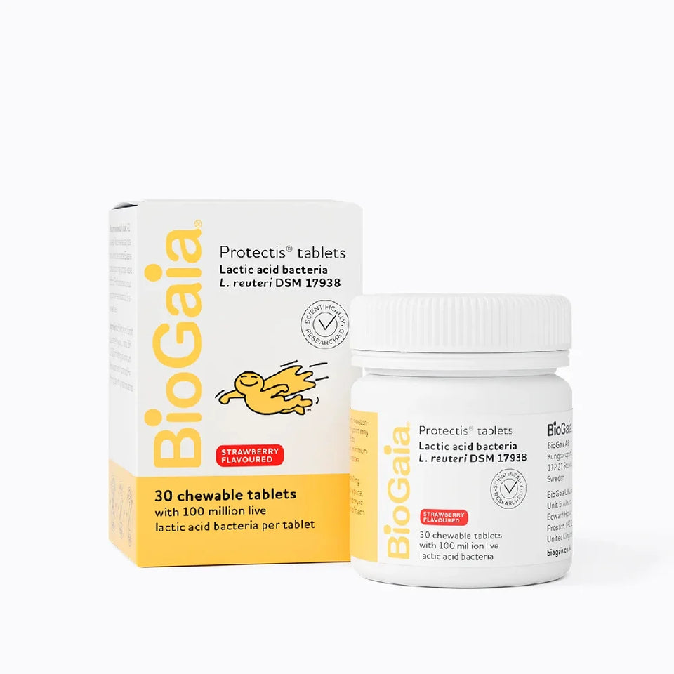 BioGaia Protectis Chewable Strawberry Tablets for Kids - 30 tablets