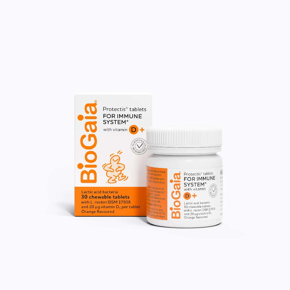BioGaia Protectis With Vitamin D Orange Tablets for Kids - 30 tablets