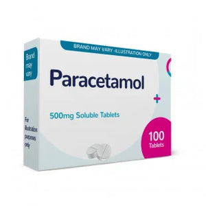 Paracetamol Soluble Tablets - 100 x 500mg