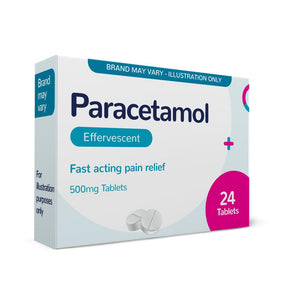 cheap Paracetamol Soluble Tablets - 100 x 500mg