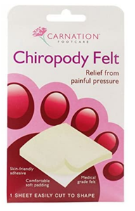 Carnation Chiropody Felt - 5mm