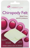 Carnation Chiropody Felt - Large Sheet