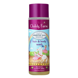 Childs Farm Blackberry & Organic Apple Hair & Body Wash - 250ml