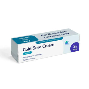 Aciclovir Cold Sore Cream - 2g (Brand May Vary)