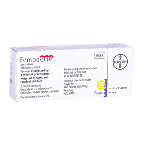 Femodette / Femodette Pill Contraceptive Pill - 3 months supply