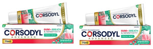Corsodyl Gum+ Breath & Sensitivity Toothpaste 75ml