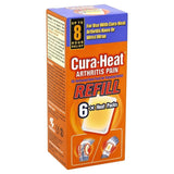 Cura-Heat Arthritis Pain Refill - 6 Heat Packs
