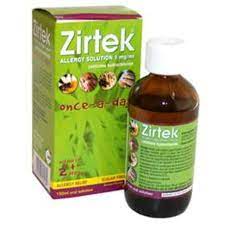Zirtek Allergy Solution Sugar-free 200ml Pack