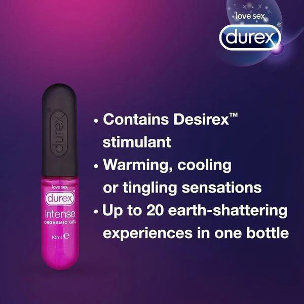 Durex Intense Gel(10ml) - Enhancing Sensations for Pleasure Durex Intense Gel(10ml) - Enhancing Sensations for Pleasure