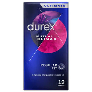 Durex Mutual Climax Condoms -12 Condoms