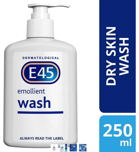 E45 Dermatological Emollient Wash Cream – 250ml