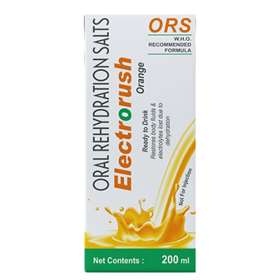 Electrorush ORS Rehydration Orange 200ml