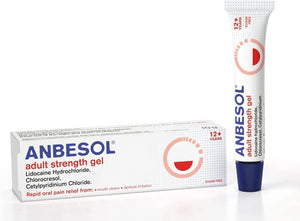 Anbesol Adult Strength Gel 10g