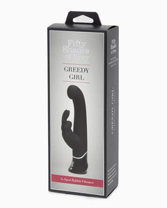 Fifty Shades of Grey Greedy Girl G-Spot Rechargeable Rabbit Vibrator