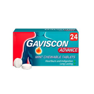 Gaviscon Advance Mint 24 Tablets