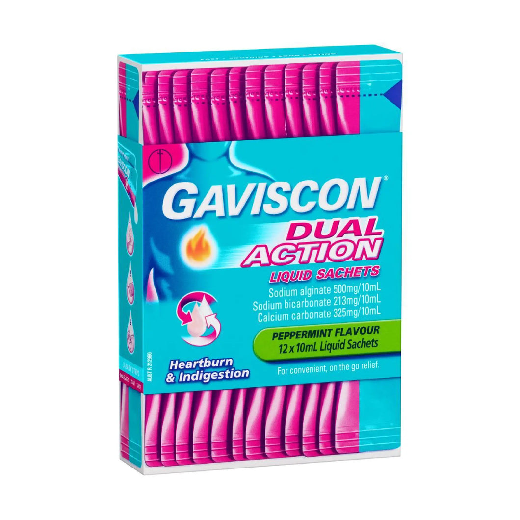 Gaviscon Double Action Liquid Sachets