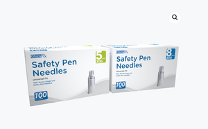 GlucoRx Safety Pen Needles (100pcs)