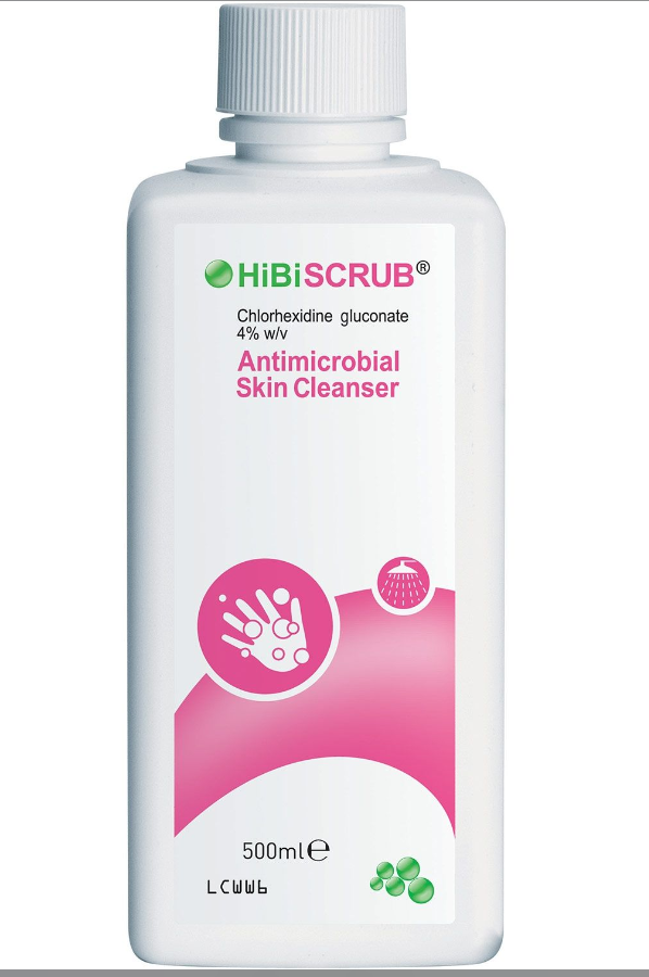 Hibiscrub Antimicrobial Skin Cleanser 500ml