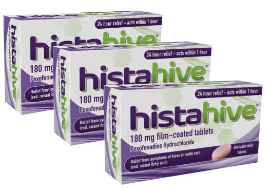 Histahive Fexofenadine 180mg Tablets