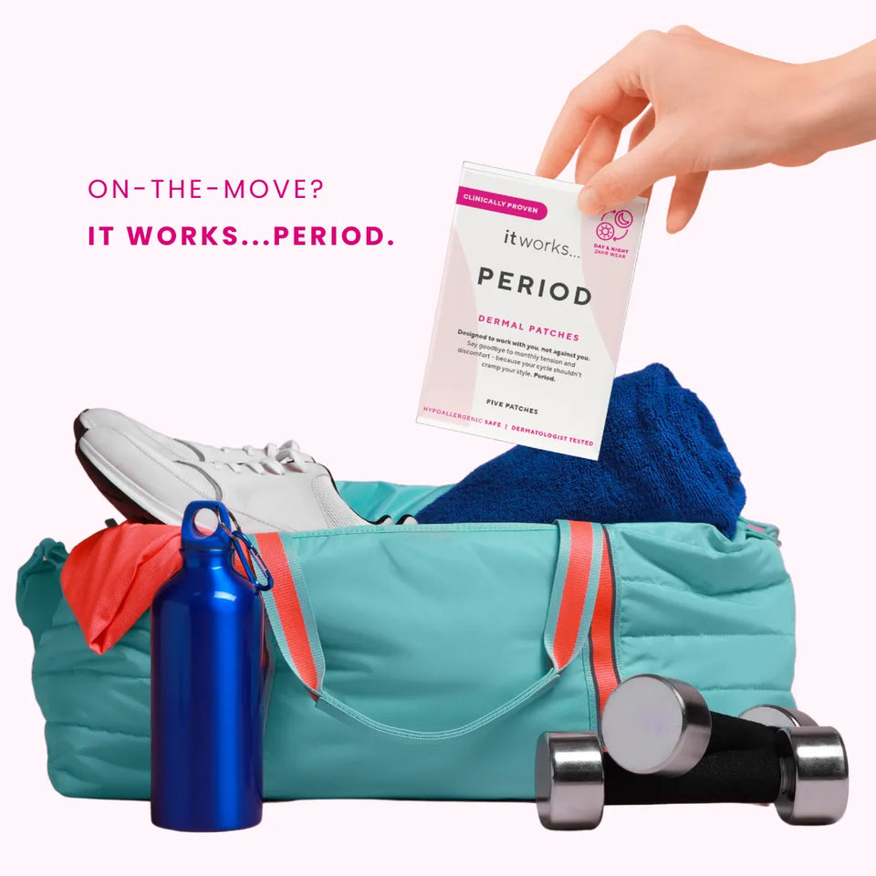 it works… Period 250mg Dermal Patches (5 Patches)3