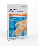 Jelonet Paraffin Gauze Burn Dressing | 5cm x 5cm | Pack of 5 | Open Weave Gauze | Low Adherent