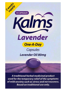 Kalms Lavender One A Day - 14 Capsules