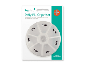 Daily Weekly Pill Organiser