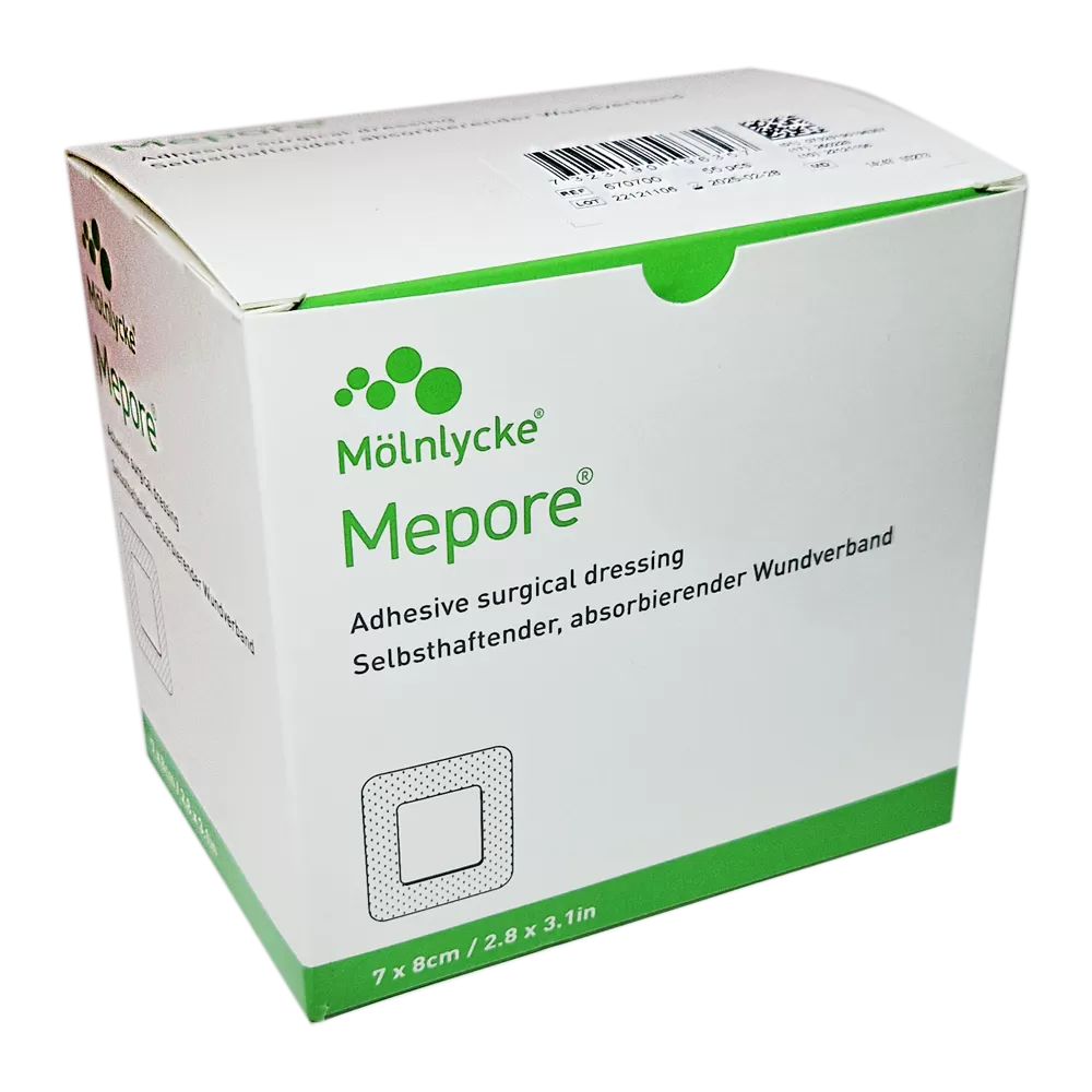 Mepore 7cm x 8cm (55x Self Adhesive Dressings)