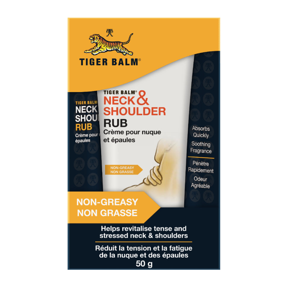 Tiger Balm pain relief for neck and shoulders
