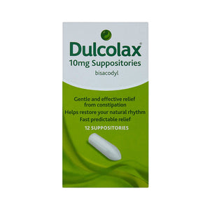 Dulcolax Suppositories – 10mg – 12 Pack