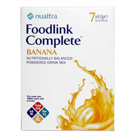 Nualtra Foodlink Complete 7x 57g (Banana Flavour)