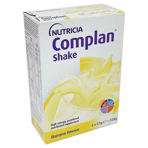 Nutricia Complan Shake Sachets Banana Flavour 4x 57g