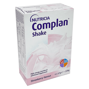 Nutricia Complan Shake Sachets Stawberry Flavour 4x 57g